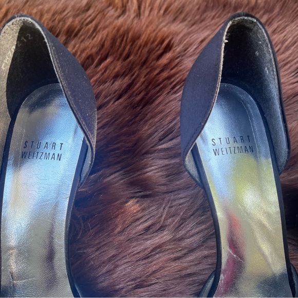 Stuart Weitzman “Crissy” Satin Pumps - Picture 8 of 14